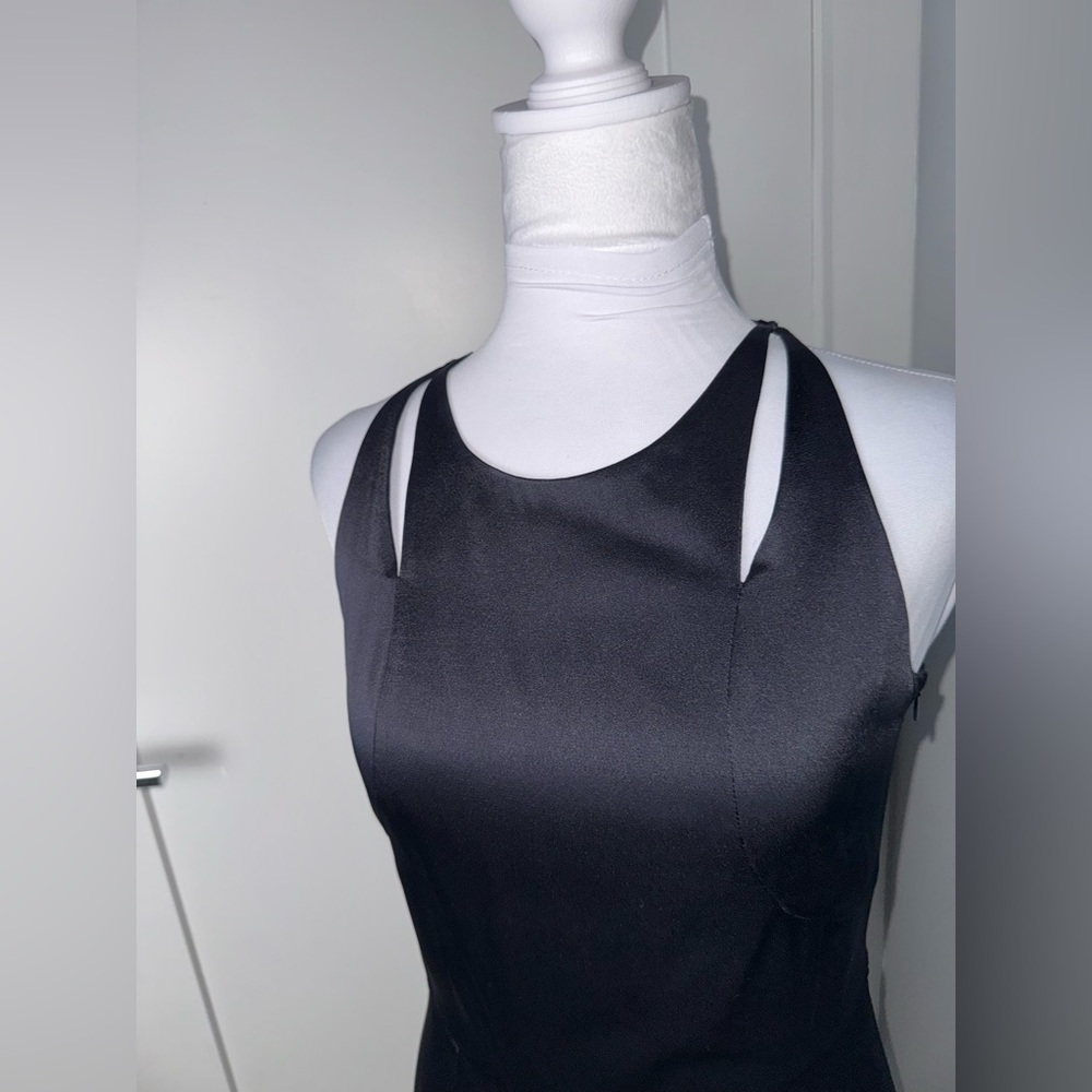 Jill Sander Zenni Dress in Black/Size 4 - Picture 3 of 10